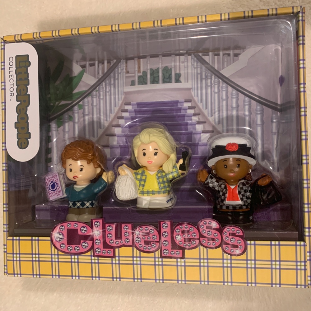 Little People  Fisher Price Clueless Collector Set New